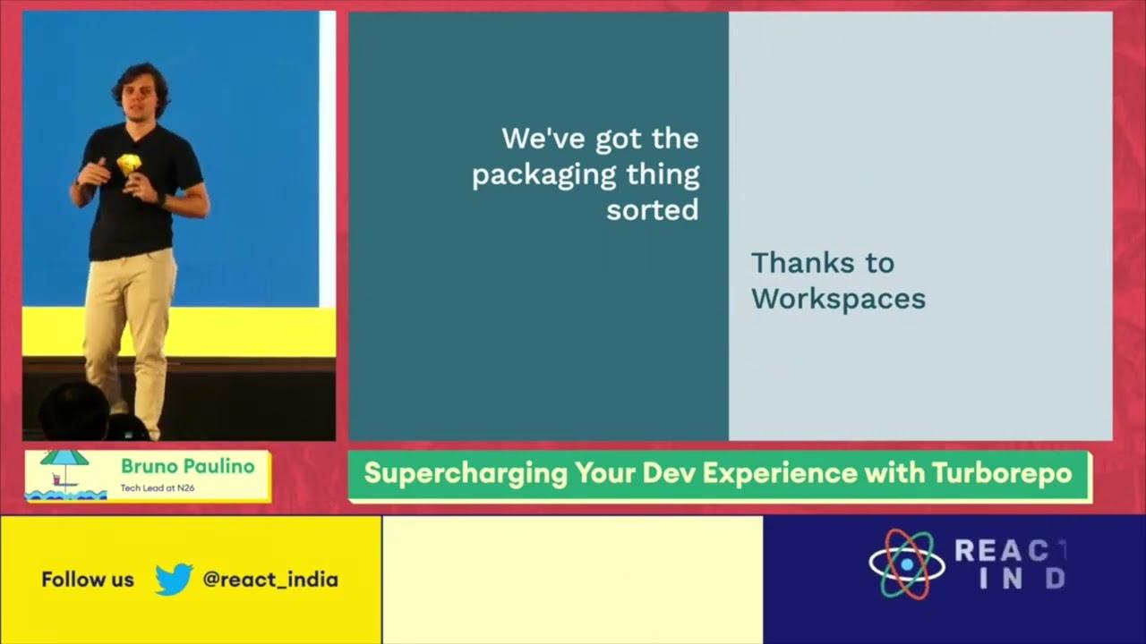 Supercharging Your Dev Experience with Turborepo | Bruno Paulino