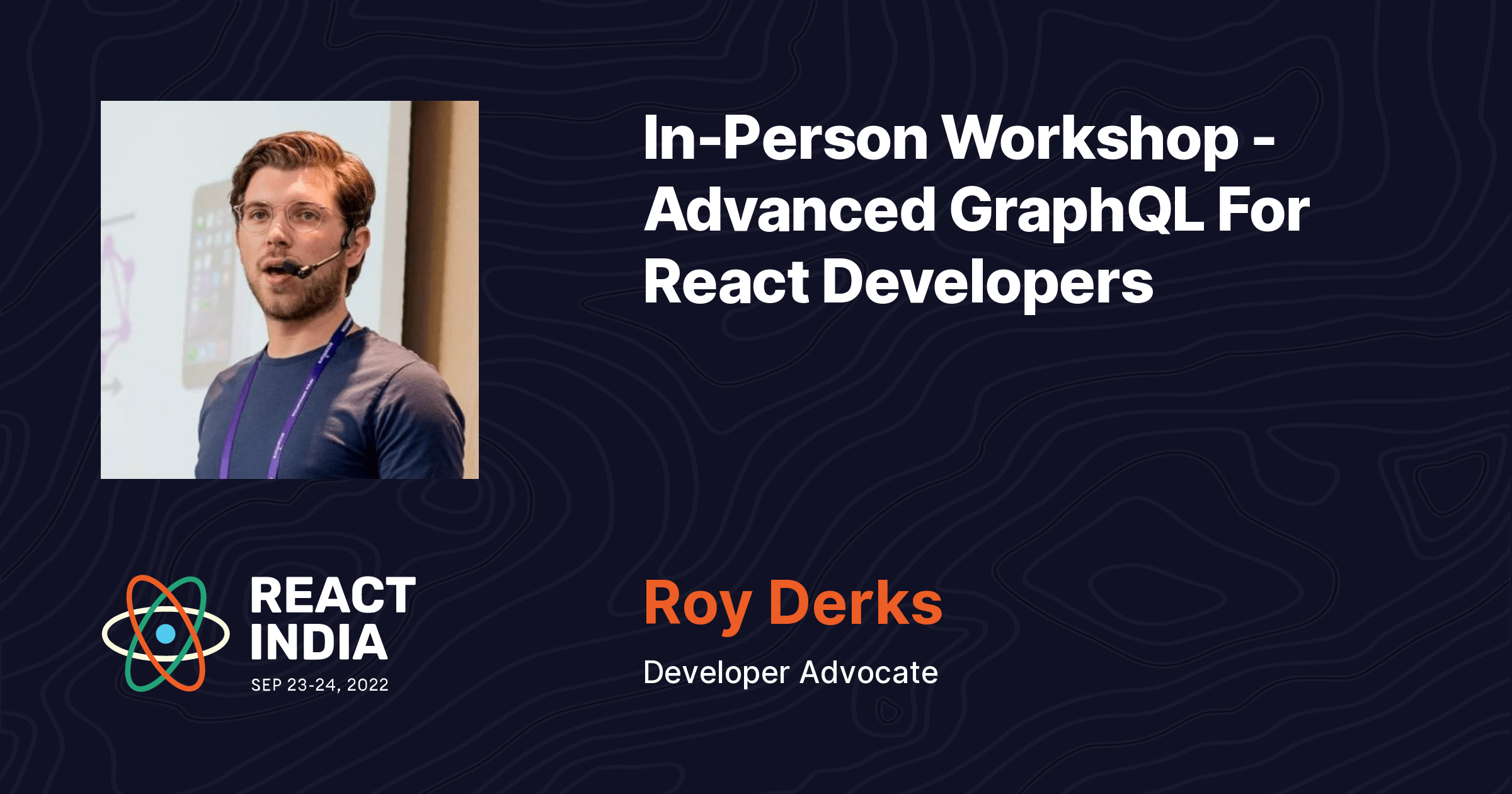 Roy Derks - Speaker at React India Conference